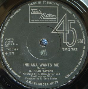 R Dean Taylor - Indiana Wants Me