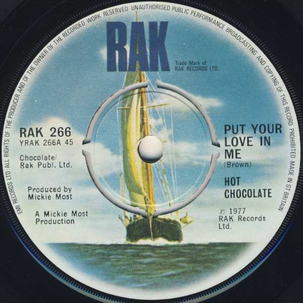 Hot Chocolate - Put Your Love In Me