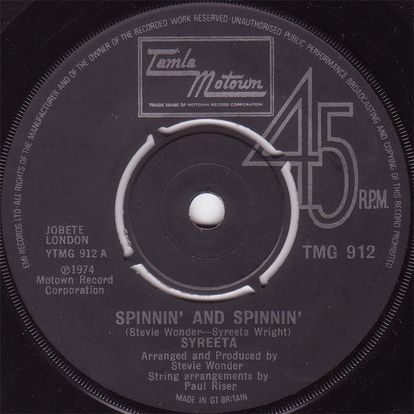 Syreeta - Spinnin And Spinnin