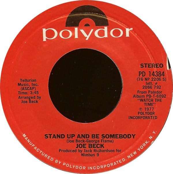 Joe Beck  - Stand Up And Be Somebody  Dr Lee