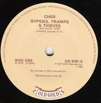 Cher - Gypsies Tramps  Thieves  Half Breed