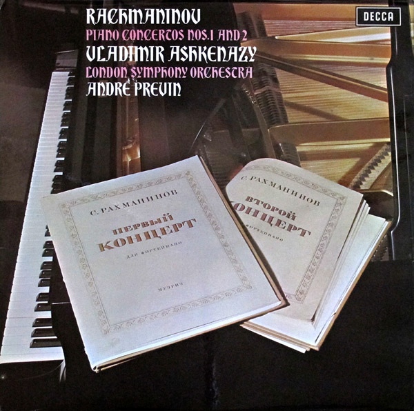 Rachmaninov Vladimir Ashkenazy LSO -  Piano Concertos Nos1 And 2
