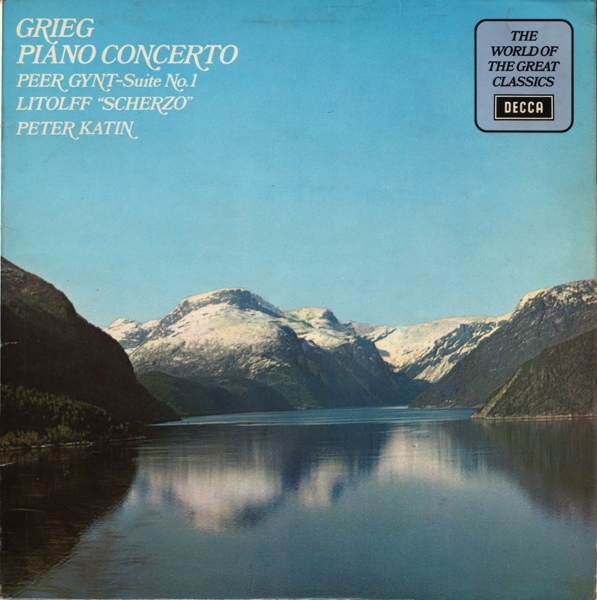 Grieg  Litolff  Peter Katin - Piano Concerto Peer Gynt  Suite No 1  Scherzo