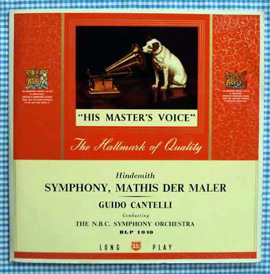 GUIDO CANTELLI    HINDEMITH - Symphony Mathis der Maler