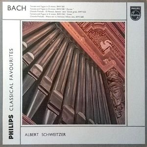 Bach  Albert Schweitzer - Toccata And Fugue In D Minor BWV 56