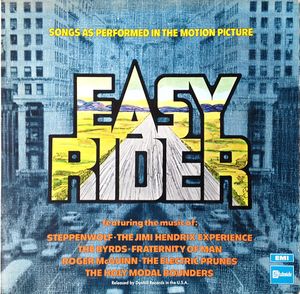 Various - Easy Rider As Performed In The Motion Picture