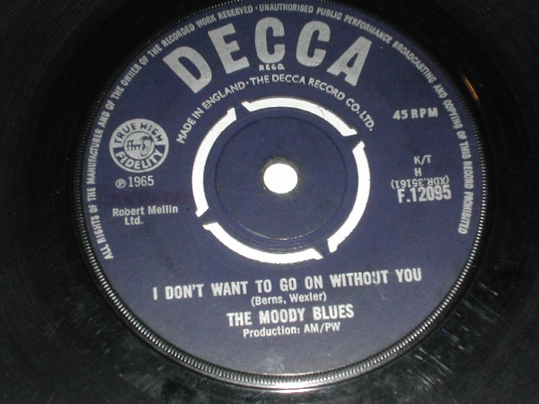The Moody Blues -  I Dont Want To Go On Without You