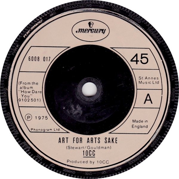 10CC - Art For Arts Sake