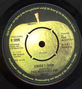 Paul McCartney And Wings - Juniors Farm