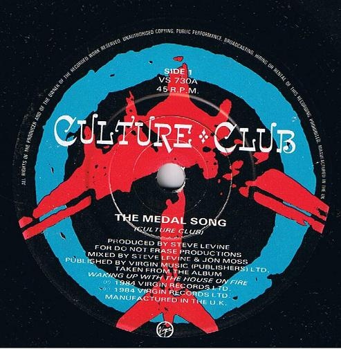 Culture Club - The Medal Song