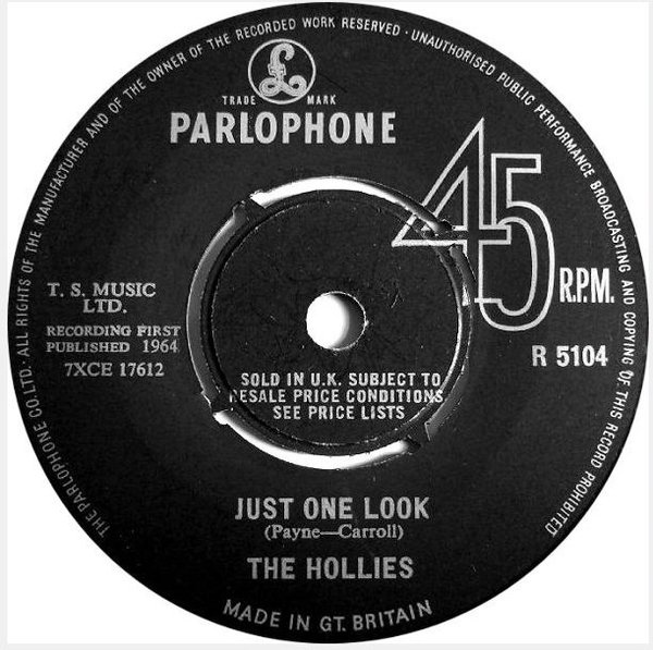 The Hollies - Just One Look