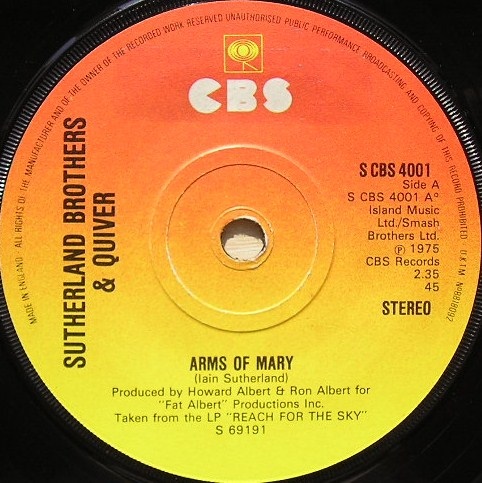 Sutherland Brothers  Quiver - Arms Of Mary