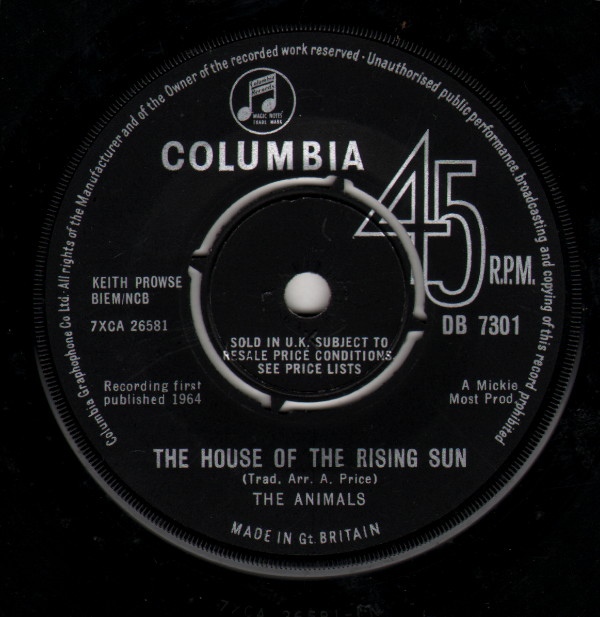 The Animals - The House Of The Rising Sun