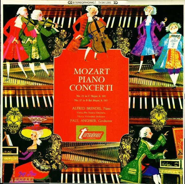 Mozart Alfred Brendel Paul Angerer - Piano Concerti