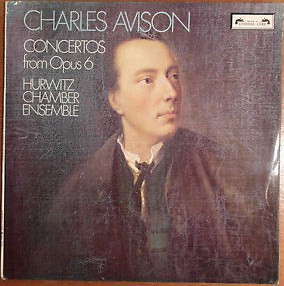 Charles Avison  Hurwitz Chamber Ensemble - Concertos From Opus 6