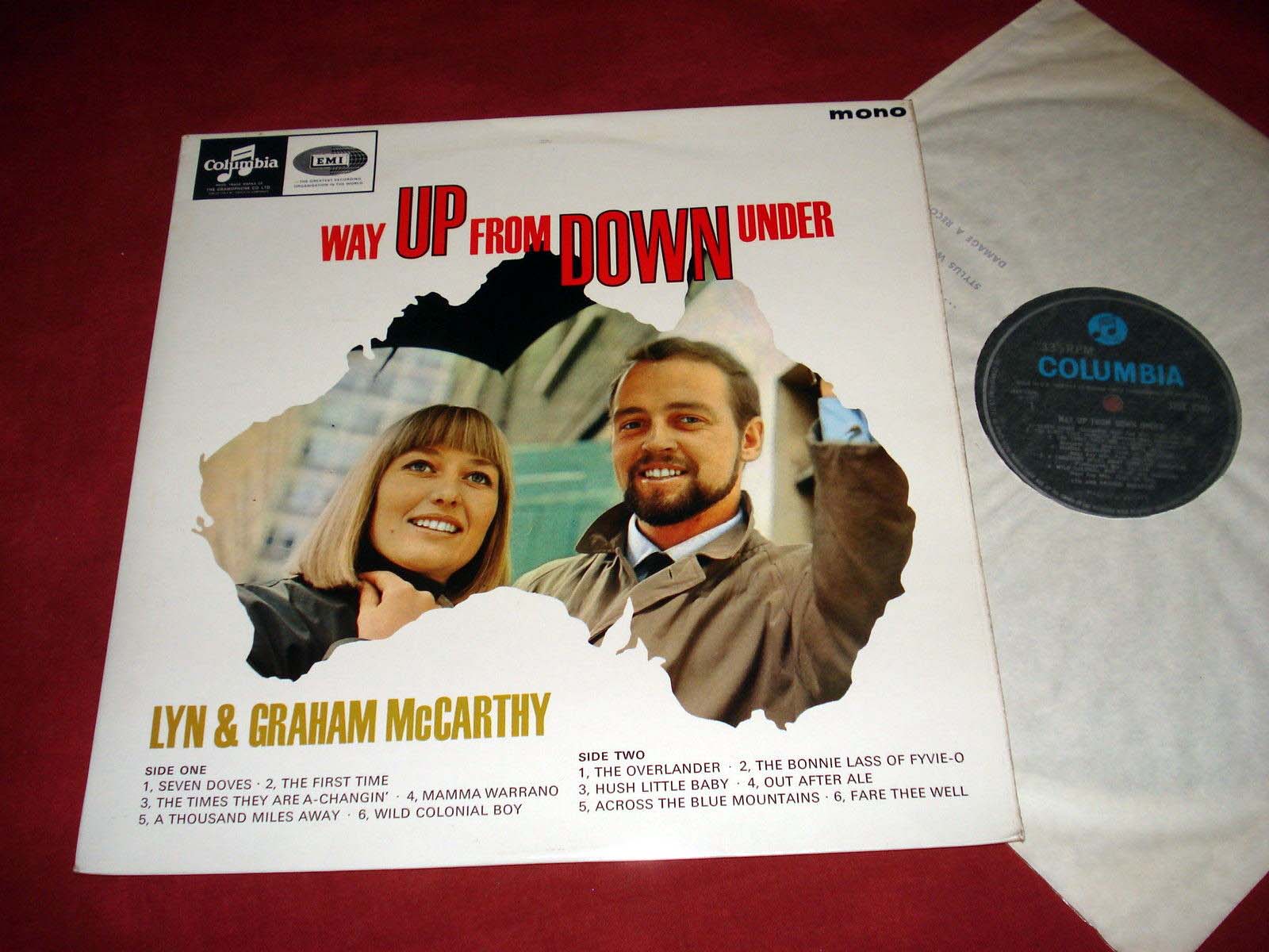 LYN & GRAHAM McCARTHY - Way up from down under
