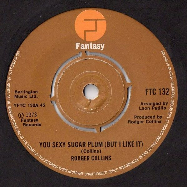 Rodger Collins - You Sexy Sugar Plum (But I Like It)