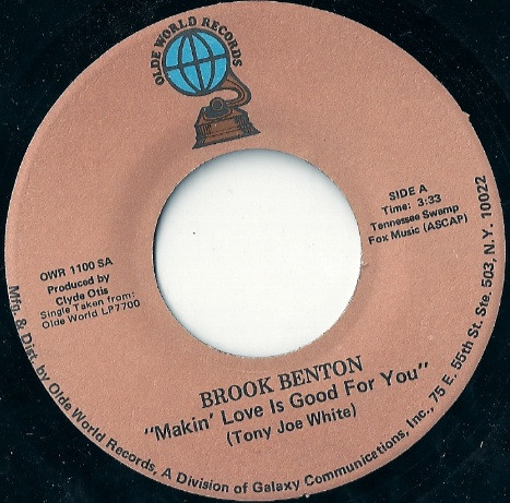 Brook Benton - Makin Love Is Good For You  Better Times