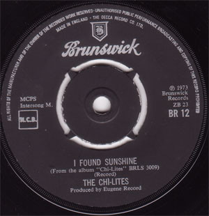 The ChiLites -  I Found Sunshine My Heart Just Keeps On Breakin