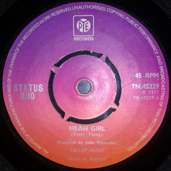 Status Quo - Mean Girl