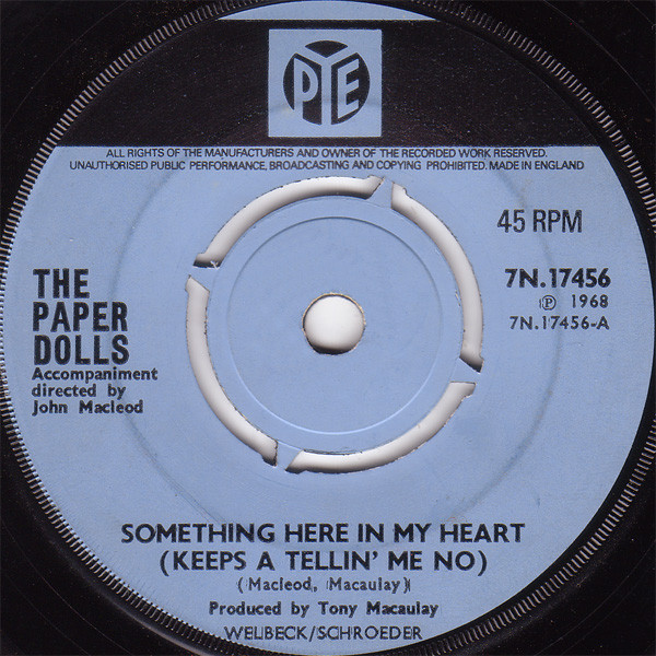 The Paper Dolls - Something Here In My Heart