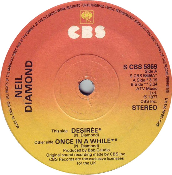 Neil Diamond - Desire