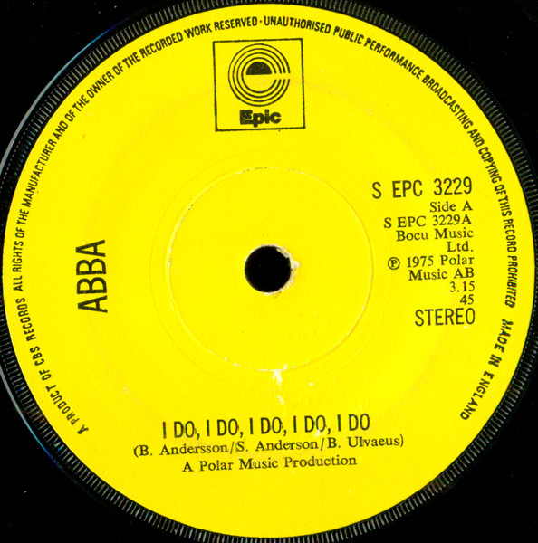 ABBA - I Do I Do I Do I Do I Do
