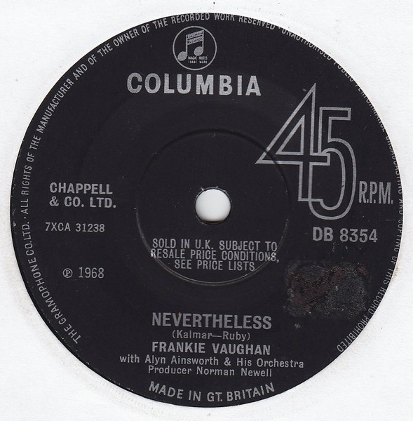 Frankie Vaughan - Nevertheless