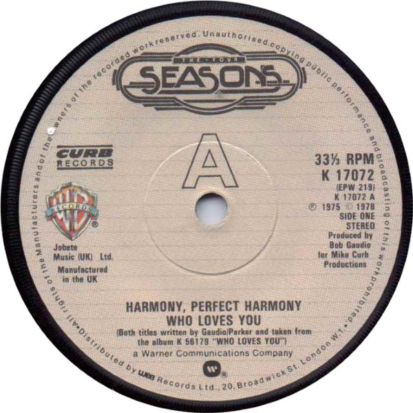 The Four Seasons - December 63