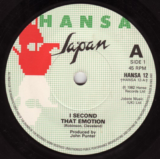 Japan - I Second That Emotion