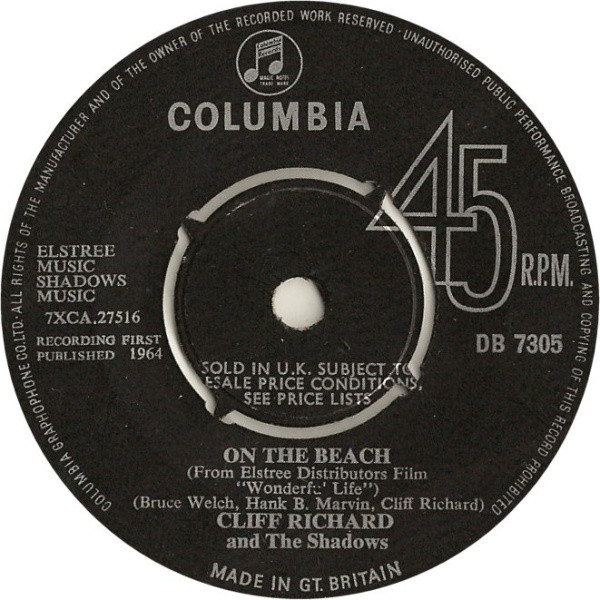 Cliff Richard And The Shadows - On The Beach
