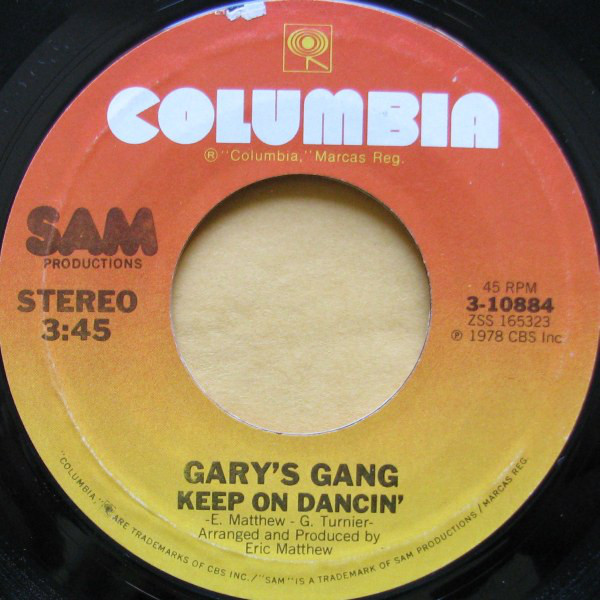 Garys Gang - Keep On Dancin  Do It At The Disco