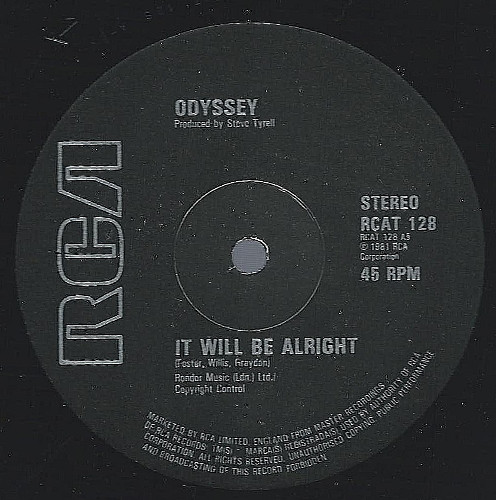 Odyssey - It Will Be Alright