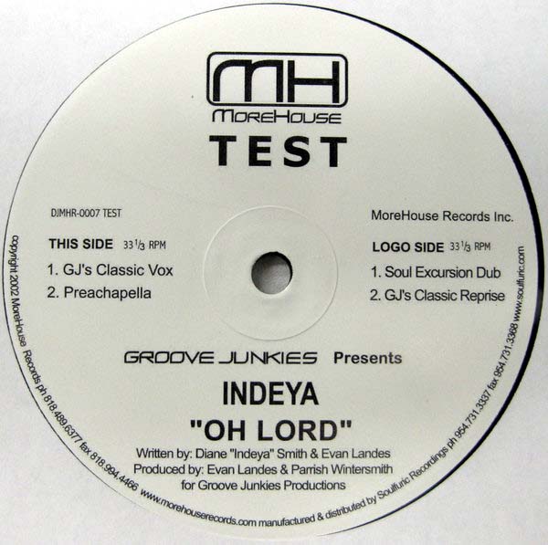 Groove Junkies Feat Indeya - Oh Lord