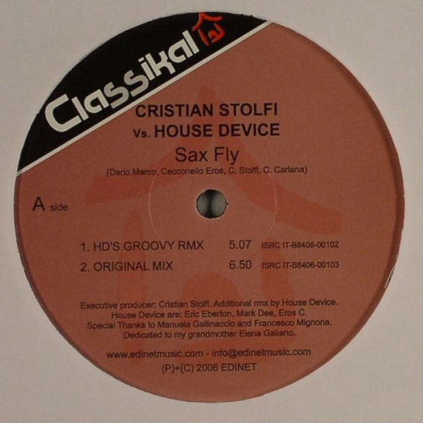Cristian Stolfi vs House Device - Sax Fly