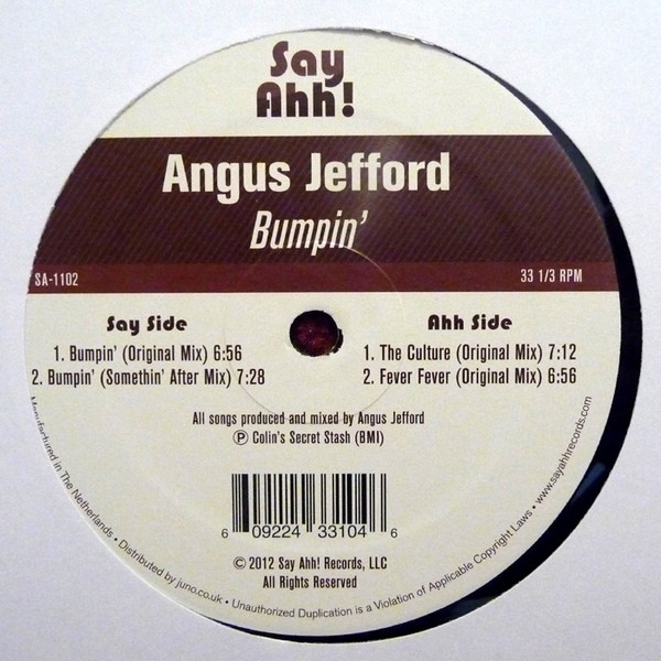 Angus Jefford - Bumpin