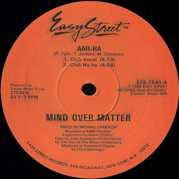 Mind Over Matter - Aah-Ha