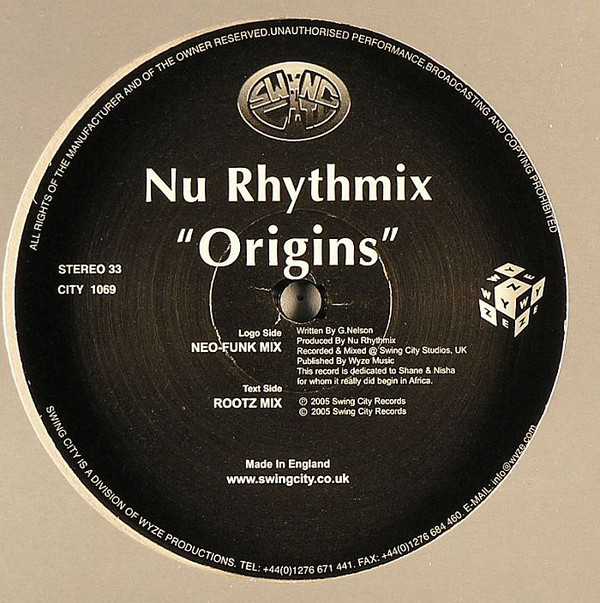 Nu Rhythmix - Origins