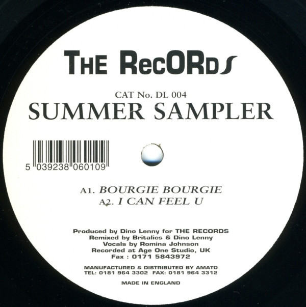 Britalics  Dino Lenny - Bourgie Bourgie  Summer Sampler