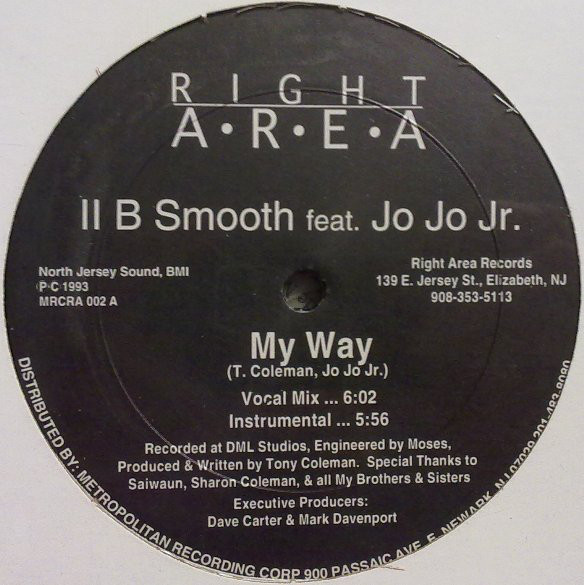 II B Smooth Feat Jo Jo Jr - My Way