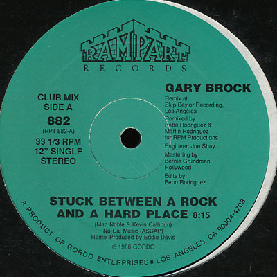 Gary Brock - Stuck Between A Rock And A Hard Place