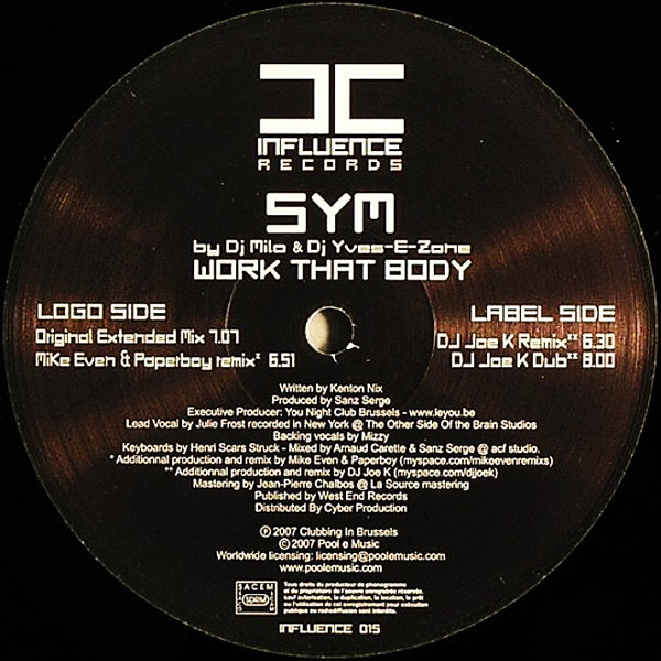 Sym By DJ Milo  DJ YvesEZone - Work That Body