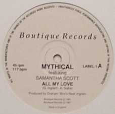 Mythical Featuring Samantha Scott - All My Love