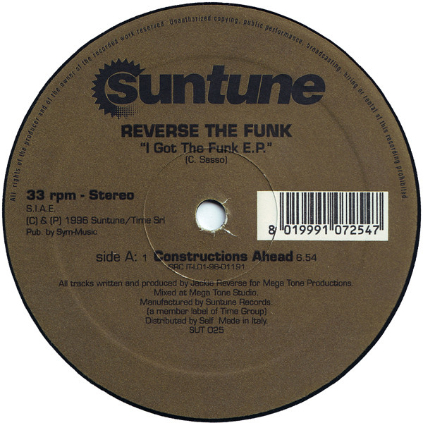 Reverse The Funk - I Got The Funk EP