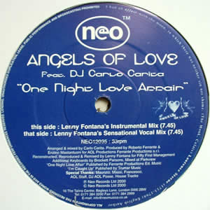 ANGELS OF LOVE feat DJ CARLO CARITA - ONE NIGHT LOVE AFFAIR