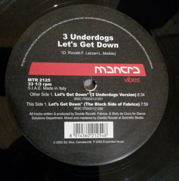 3 Underdogs - Lets Get Down