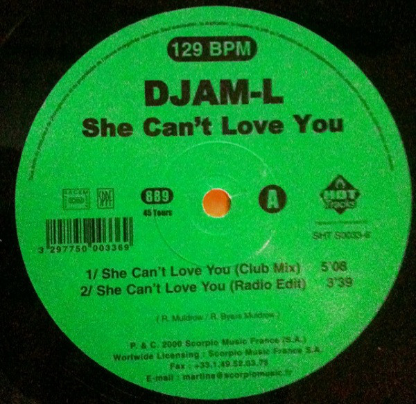 DjamL - She Cant Love You
