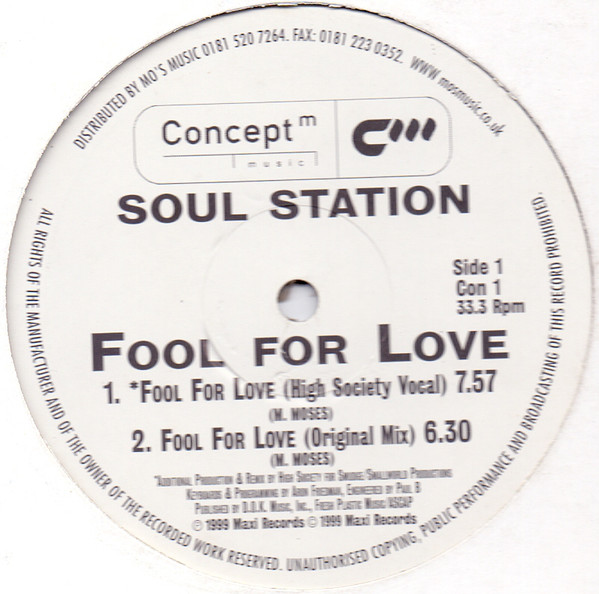  Soul Station - Fool For Love