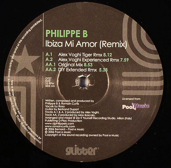  Philippe B  - Ibiza Mi Amor Remix