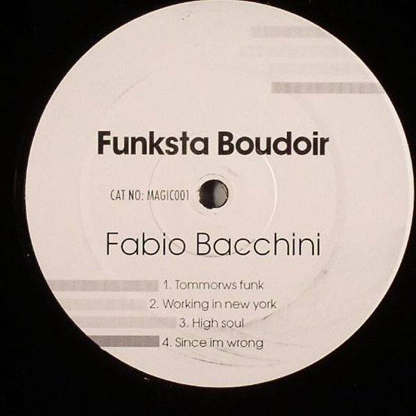 Fabio Bacchini - Funksta Boudoir EP